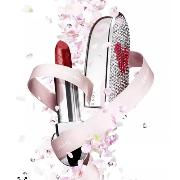 Limited Edition Rouge G Love Heart Customizable Lipstick Case - Picture 2 of 5